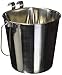 Fuzzy Puppy Pet Products FSP-6 Heavy Duty Flat Sided Pail with Dual Hooks, 6 Quartthumb 4
