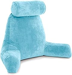 Husband Pillow XXL Carolina Blue Backrest with