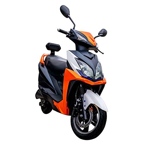 Elektroroller FALCON, 3400 Watt, E-Scooter, Elektro-Roller, E-Roller mit Straßenzulassung, 45 km/h, herausnehmbarer Lithium-A