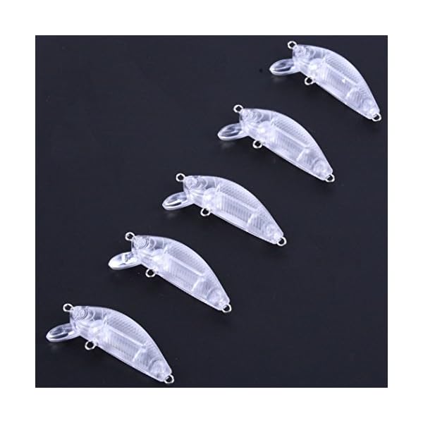 Aorace-20PcsLot-5cm-3g-Fishing-Lure-Blank-Crankbait-Unpainted-Hard-fish-lures-baits-Kit-Minnow-Lure-Bodies-Fishing-Tackle