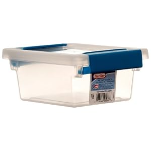 Image of STERILITE New 352438 1969 Mini Clip Box Clear (6-Pack) Laundry Accessories Wholesale Bulk Household Laundry Accessories Fashion Accessories