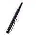 ARMOR-Survival Tactical pen aircraft aluminum with emergency glass breaker, survival self defense pen (EDC), ink refill (Black)