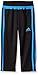 adidas Little Boys' Tiro Pant, Black/Shock Blue, 6