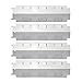 BBQMANN 98531 (4-pack) Stainless Steel Heat Plate, Heat Shield, Heat Tent, and Flavorizer Bar Replacement for Select Gas Grill Models by Charbroil, Grill King and Others