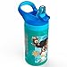 Zak Designs MOAG-T470 Disney's Moana Water Bottles, 16 oz, Moana & Maui