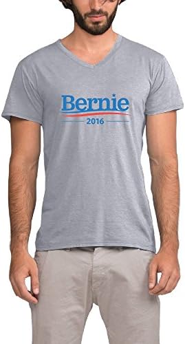 Bernie Sanders 2016 Heart Mens V-Neck T-Shirt