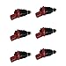 6PC Fuel Injectors Fit For Infiniti I30 J30 Q45 & Nissan 240SX 200SX 300ZX Altima Maxima Sentra