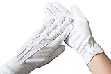ROLECOS Sebastian Gloves Japanese Anime Cospay Accessories Magician Gloves Halloween (white)