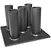 Titan Fitness Olympic Barbell Holder, Vertical Storage Display, 5-Bar Holder