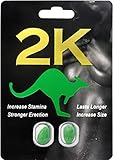 Kangarooos for Men Sexual Potency, Hard Erection, Strong Orgasm 2 Pills
