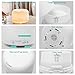 300ml capacity essential oil diffuser, 5-in-1 ultrasonic Quiet aromatherapy vapor humidifier, with timer and automatic shutdown safety switch, 7 kinds of LED lights color (S)thumb 4