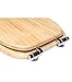 Sanilo ROUND, Silent Slow Close, Molded Wood, Adjustable Toilet Seat, Bamboo