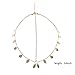 Jovono Boho Hair Chain Gold Leaf Head Chain Headpiece Tassel Greek Costume Hair Accessories for Women and Girls