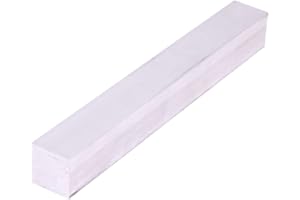 VERNUOS 1-1/2" X1-1/2 Square Aluminum BAR 12" Long +0/ -.05" 6061 General Purpose Plate,T6511 Solid New Mill Stock