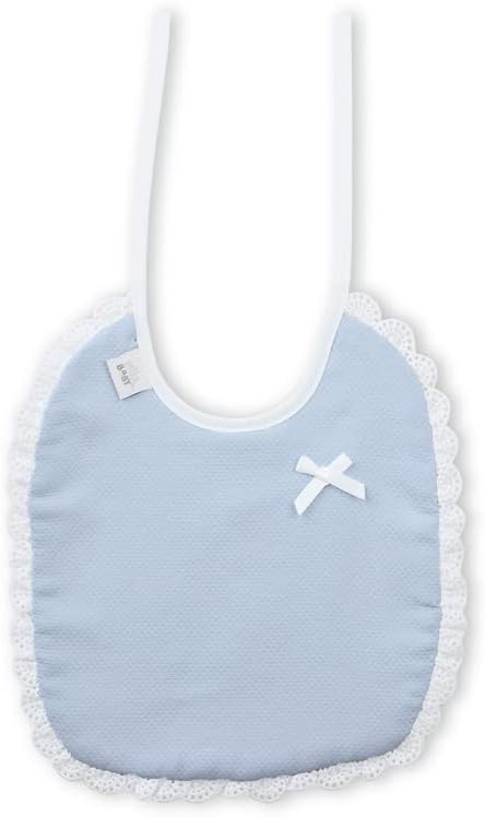 Pack 2 Baberos lacito en azul y gris