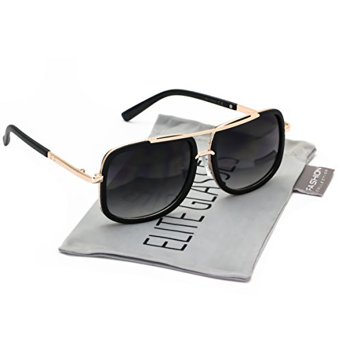 Mens Black And Gold Sunglasses TOPRated Best Mens Black And Gold