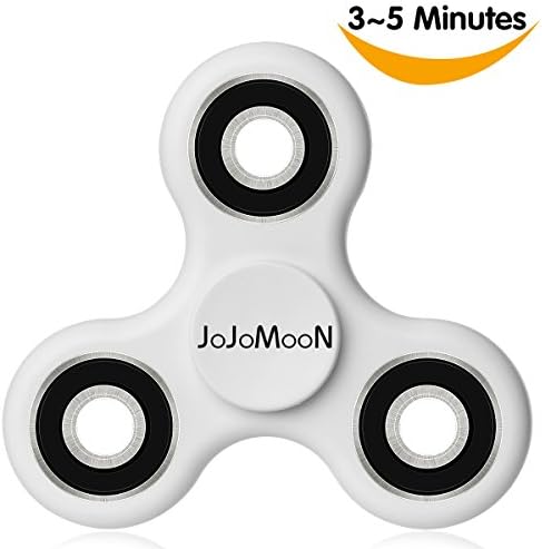 Fidget Spinner, Hand Spinner EDC Toy Tri-Spinner Ultra Durable Bearing Non-3D printed Fidget Focus Novelty Toy by JoJoMooN