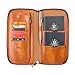 GALLAWAY LEATHER Travel Wallet Two Passports Holder Cover Documents Organizer