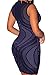 ZKESS Women's Club Party Lace Party Club Bodycon Dress Small Size Royal Blue 1