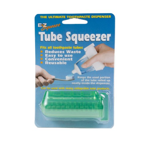 EZ Squeeze Tube Squeezer Toothpaste Dispenser,set of 2,colors may vary