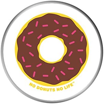 Pop Stand Socket Wireless Stand - Relax Your Hand Easy to Watch - Chocolate Donut no donut no life