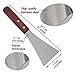 Grilljoy Griddle Accessories, Restaurant Grade, 3 Spatulas, 1 Chopper Scraper, 2 Bottles, 6 Piece Tool Kit for BBQ Grill, Great for Flat Top Cooking, Camping and Tailgating