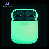 [Upgraded Version] AhaStyle AirPods Silicone Case Shock Proof Protective Cover for Apple AirPods (Night Glow)