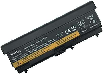 Puwda 45N1001 9 Cell Replacement Laptop Battery for Lenovo Thinkpad E420 E520 T420 T430 T520 T530 L430 L520 L530 W520 W530 0a36303 70++ 11.1V 87Wh