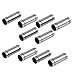uxcell LM6LUU 6mmx12mmx35mm Linear Motion Bushing Ball Bearing Silver Tone 10pcs