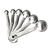 Stainless steel Measuring Spoons Set of 6 for Kitchen Dry and Liquid Ingredients