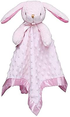 Pro Goleem Bunny Baby Lovey Stuffed Plush Lovie Security Blanket For Girls 100 Organic Minky Dot Fabric Blankie Best Easter Day Gift For Newborn Infant Pink 15 Buy Online At Best Price In Uae