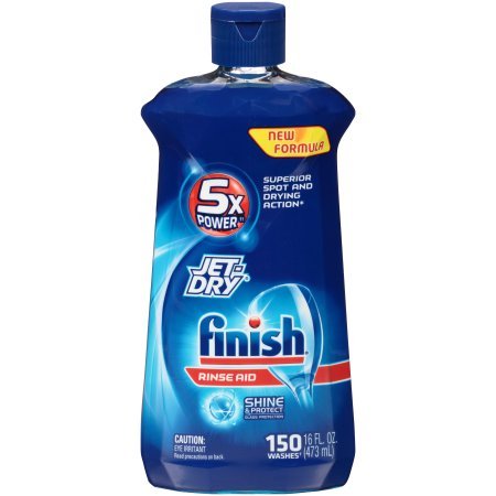 Finish Jet DryF Dishwasher Rinse Aid, 16 Ounce PACK OF 2 - Thumbnail 6