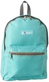 Everest Basic Backpack, Aqua Blue, One Size