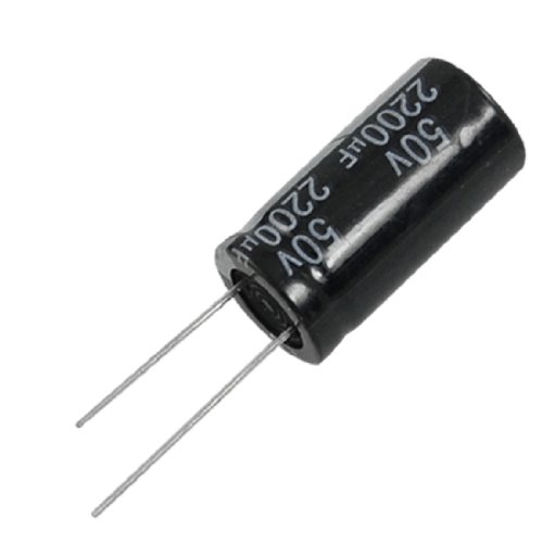Amico 20 Pcs 2200uF 50V 105C Polarized Electrolytic Capacitors 16x31mm