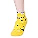 Boring Face Animal Socks (Onesize, 5 Pairs)