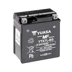 Yuasa YTX7L-BS (WC) Onderhoud Vrije Batterij