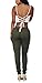 Coutgo Womens Casual stretch drawstring skinny pants cargo jogger pants
