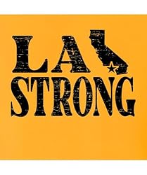 3X-Large Gold Mens LA Strong Los Angeles California
