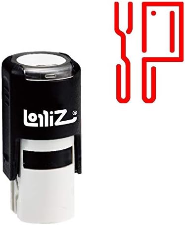 LolliZ Modern Symbol Series - Cleaver Self-Inking Rubber Stamp