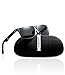 LUOMON Men's Polarized Driving Sunglasses Al-Mg Alloy Grey Frame/Grey Mirrored Rectangular Lens Unbreakable Frame LM031
