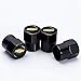 Kaolele 4 Pcs Metal Car Wheel Tire Valve Stem Caps for Chevrolet Car Silverado Colorado Suburban Tahoe Malibu Camaro Cruze Equinox Sonic Logo Styling Decoration Accessories