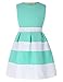 GRACE KARIN Kids Girls Contrast Color Basic Daily Dresses 11yrs CL992-3