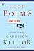 Good Poems, American Places by Various, Garrison Keillor