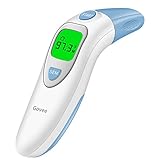 Govee Forehead Thermometer, Head Ear Thermometer for Baby Kids Adults, Digital Infrared Medical Thermometer for Fever by MINGER, 5-in-1 Accurate Instant Read