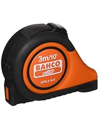 Bahco mtb-3 - 16-e cinta métrica Deluxe Construcción Grado, 5 8 (40,6 x 30,5 cm)