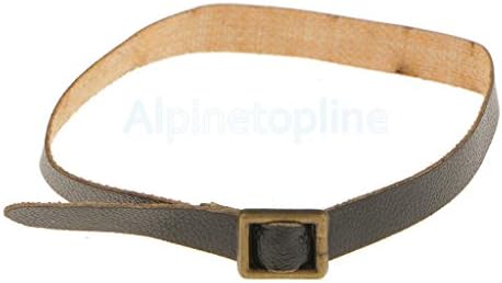 alpinetopline 1/6 Scale Female Black PU Waist Belt FOR Phicen Hot Toys DID CY 12" Figures