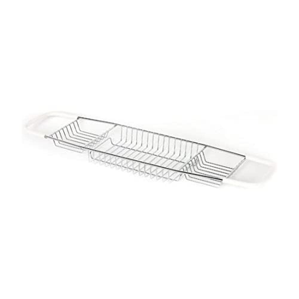 Delfinware 3113S Stainless SteelBath Tray, Steel, Chrome