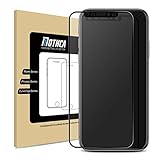 Mothca iPhone X Screen Protector Matte [Full Screen] Anti-Glare & Anti-Fingerprint Tempered Glass 9H Clear Film [Case Friendly][3D Touch ] Bubble Free for iPhone X/10, Smooth as Silk Amazing Touch