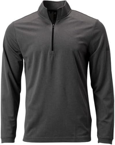 Amazon.com: Adidas Performance Texture Quarter-Zip Pullover M