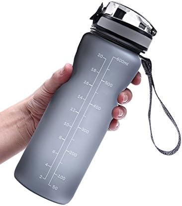 ROSIMO Sports Water Bottle -20oz Large- Filtered Water Bottle With Leak Proof Flip Top Lid - Fast Flow - Eco Friendly &amp; Non-Toxic BPA Free Tritan Co-Polyester Plastic- One Click Open